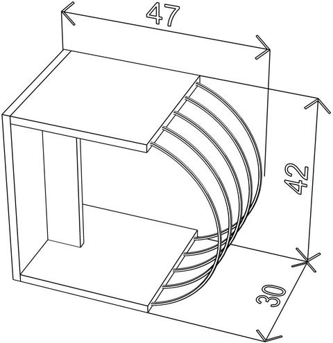 HomeCanvas Case End/Side Table for Living Room Made In Turkey  (White-Chrome)