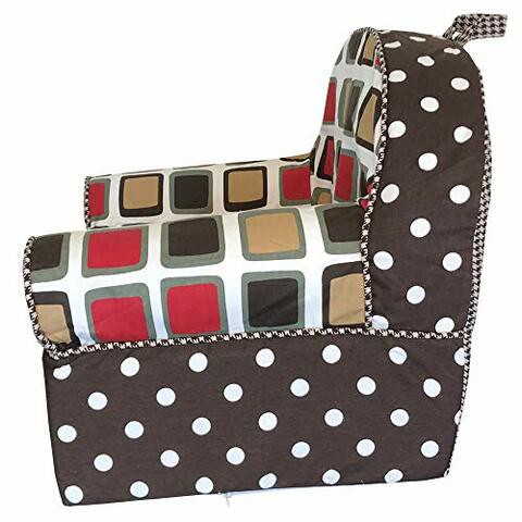 Cotton Tale Designs Baby&#39;s 1st Foam Toddler Chair, ONE SIZE, Houndstooth