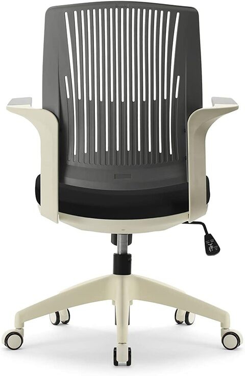 BASIC Chair, Ergonomic Desk Chair, Office & Computer Chair for Home & Office by Navodesk (BLACK & WHITE)