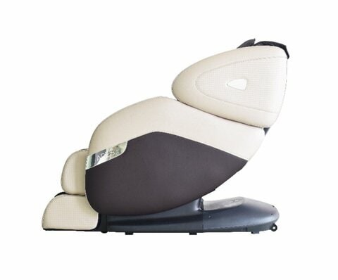 ARES iSmart Intelligent Full Body Massage Chair with Zero Gravity and Advanced Foot Roller - Gold/Brown