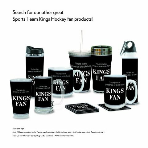 Tree-Free Greetings XM28181 Kings Hockey Fan Artful Jumbo Mug, 20-Ounce