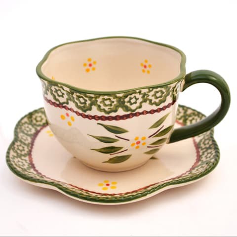 temp-tations Old World Tea Set of 2 - Green