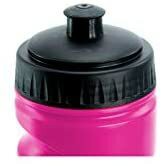 Generic 500ml Plastic Bottle Ergonomic Body Screw-On Cap Safety Dosing Device (Pink)