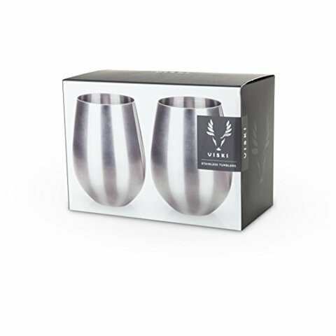 Admiral Stainless Steel Tumblers by Viski