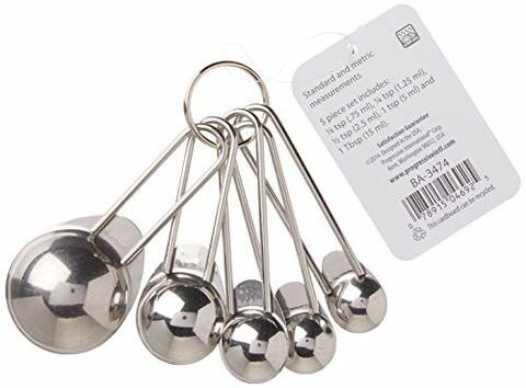 Prepworks by Progressive Stainless Steel Measuring Spoons - Set of 5