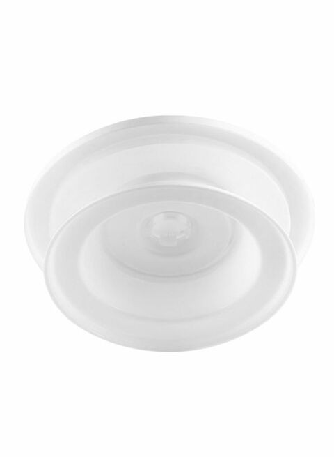 Generic Cake Making Turntable Rotating Decorating Platform Stand White 28x7x28centimeter