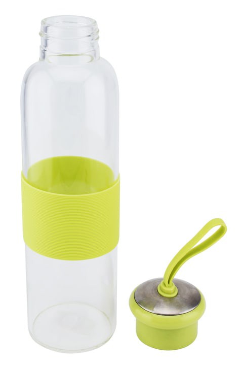 500ml Glass Water Bottle, Green -AB-5070-GR