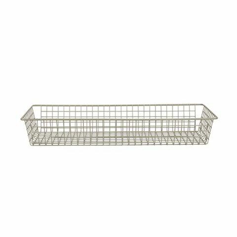 Spectrum Diversified Grid Tray Organizer, Large, Satin Nickel