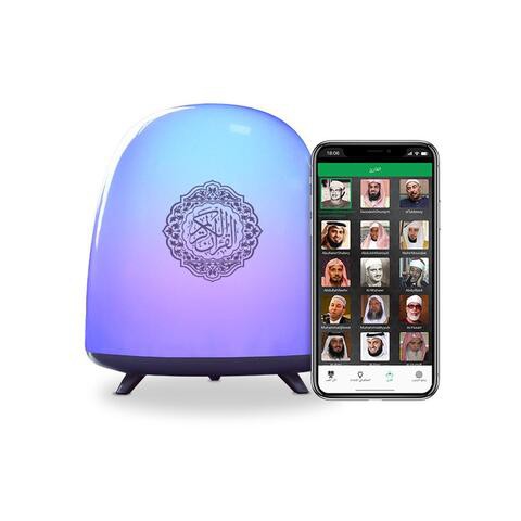 Equantu Quran translation Light quran speaker touch lamp quran cube APP for muslim prayer SQ906