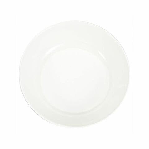 Servewell Blue Decor Bowl White 21cm