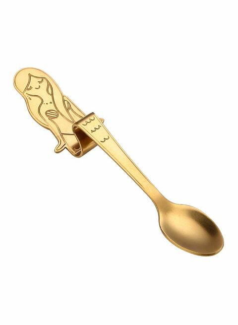 Everrich - Mermaid Stainless Steel Teaspoon Gold 17.4G