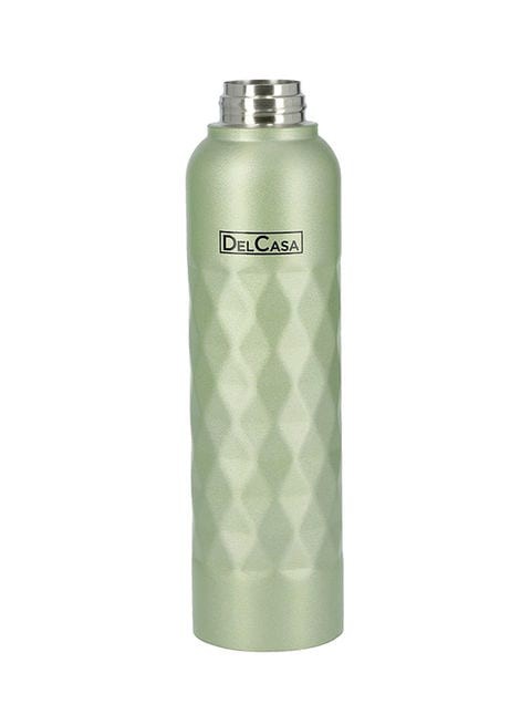 Delcasa Stainless Steel Water Bottle Green 1L