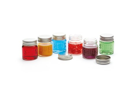 Barcraft Mini Glass Drinks Jars