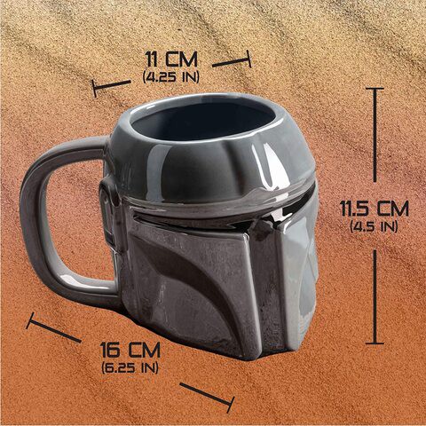 Mandalorian Shaped Mug