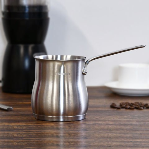 Stainless Steel Coffee Pot with Induction Bottom