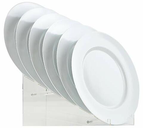 Reston Lloyd White Melamine Salad Plate, Set of 6