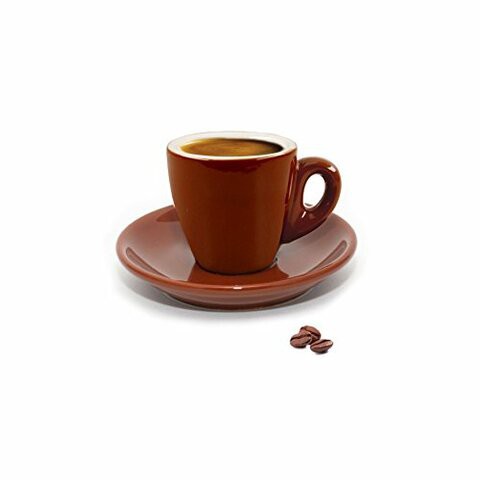 Cuisinox CUP-466BR Brown Espresso Cups,Set of 4