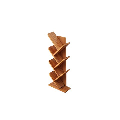 LINGWEI Tree Shaped Desktop Book Shelf Shoes Rack Multi-grid Storage Cabinet Abrasion Display Shelf Durable Bookcase Shelf Storage Organizer