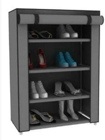 Generic Thick, Non-Woven Fabric Dust-Proof 4-5 Layer Shoe Storage Cabinet/Rack