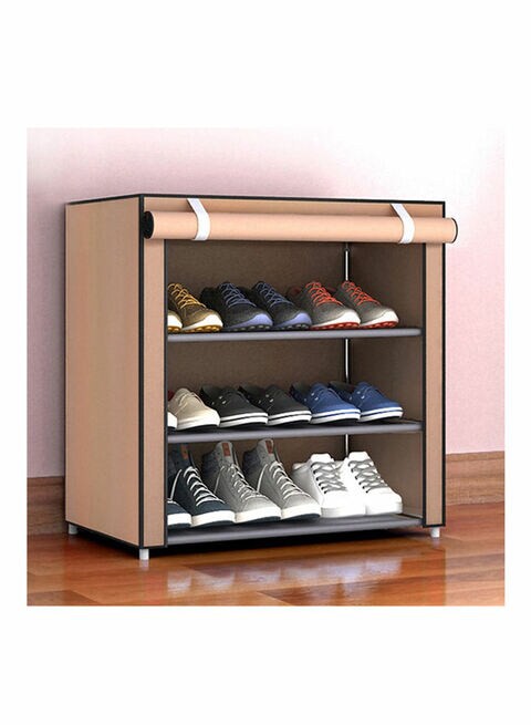 Generic Shoes Organizer Rack Brown 30X60X55Centimeter