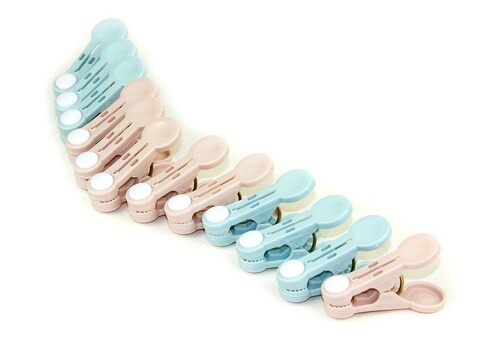 Premium Quality Plastic Cloth Clips, Set of Cloth Pag 12 Pieces