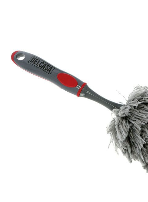 Delcasa Duster Grey/Red