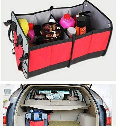 Multifunctional large capacity Retractable Folding Set Bag Car Storage Organizer Box Bag