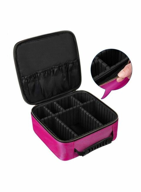 East Lady Makeup Storage Organizer Bag Pink