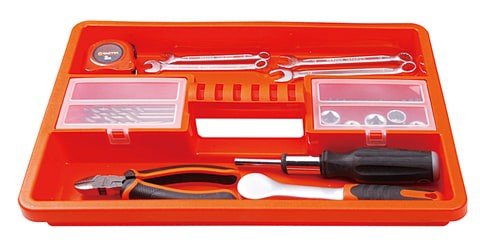 TACTIX - 42CM(16-1/2IN.)POWER TOOL PLASTIC BOX - TTX-320332