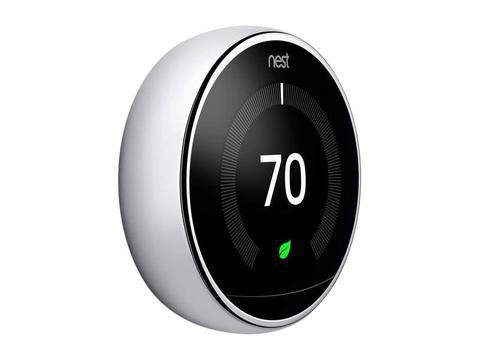 Nest Learning Thermostat 3rd Generation - Polished Steel