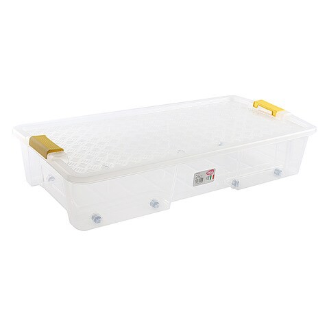 Under Bed Storage Transparent 35Ltr