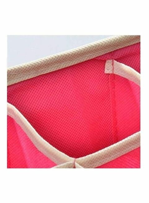 Generic - 4 Set Drawer Dividers Closet Organizers Bra Clothing Underwear Storage Boxes In Red