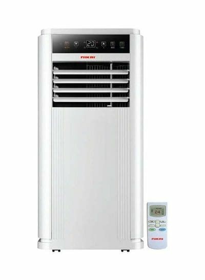 Nikai Portable Air Conditioner With Remote 1 Ton Npac12000C White