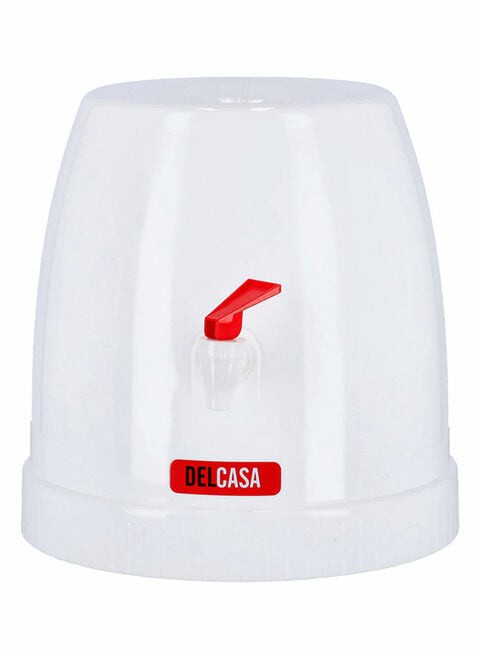 Delcasa Water Dispenser White/Red 18.92L