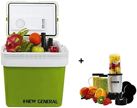 New General Thermoelectric Cooler/Warmer 24L With Multi Purpose Blender/Mixer