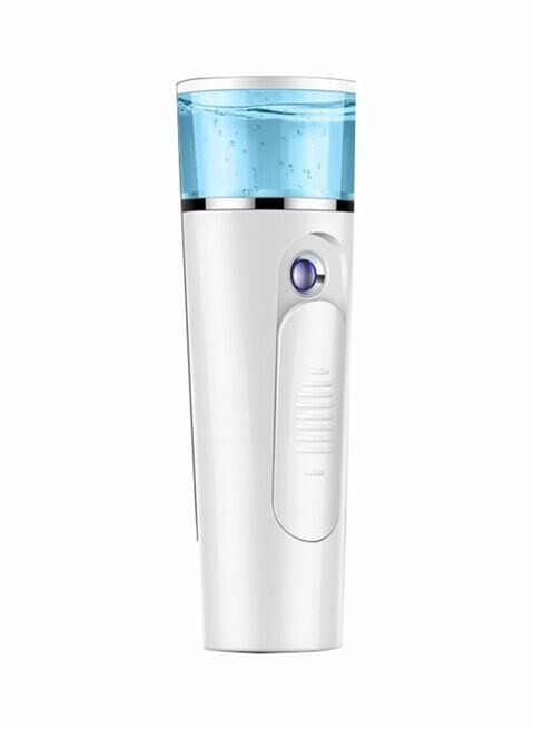 Cool Baby - Water Nano Spray Steamed Face Replenishing Instrument Nnj158-Naa White/Blue