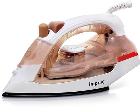 Impex Steam Iron, Non Stick Coated, Ibs 401