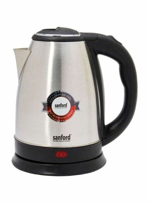 Sanford Electric Kettle 1500W/1.8L SF3343EK-1.8L BS Silver/Black