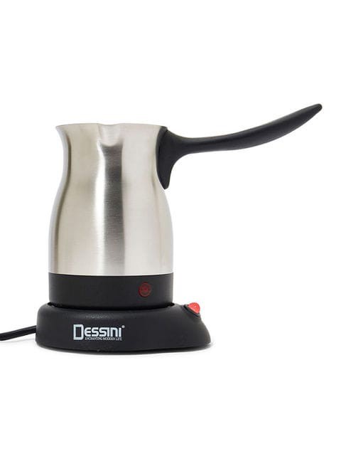 Dessini Turkish Coffee Maker Tcm202 Silver/Black/Red