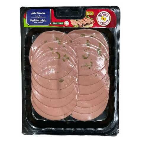 Siniora Beef Mortadella Olives 200g