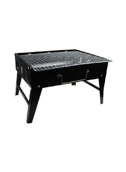 Generic Portable BBQ Charcoal Grill Black 35x20x27cm