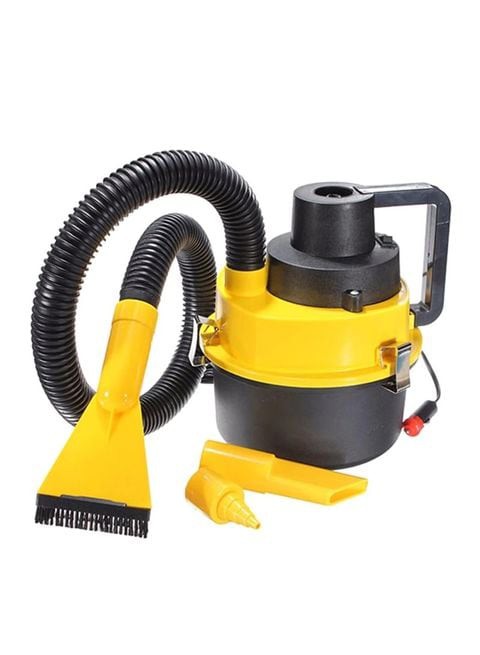 Generic Auto Vacuum Cleaner 12V 2724297574843 Yellow/Black