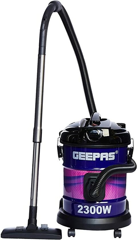 Geepas Gvc2588 Dry Drum Vacuum Cleaner, 2000W