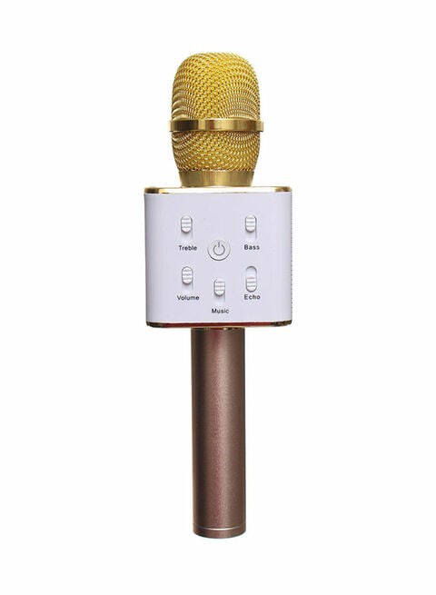 Generic Wireless Microphone With Cover 4461500182 Gold