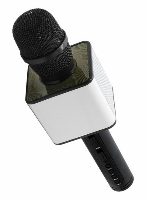 Generic Wireless Bluetooth Karaoke Microphone 3535800182 White/Black