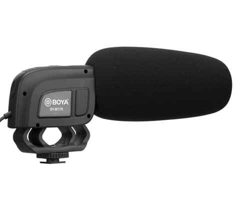 BOYA ON-CAMERA CONDENSER SHOTGUN MICROPHONE M17R