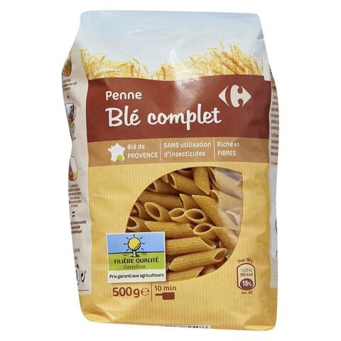  Whole Wheat Penne Pasta 500g