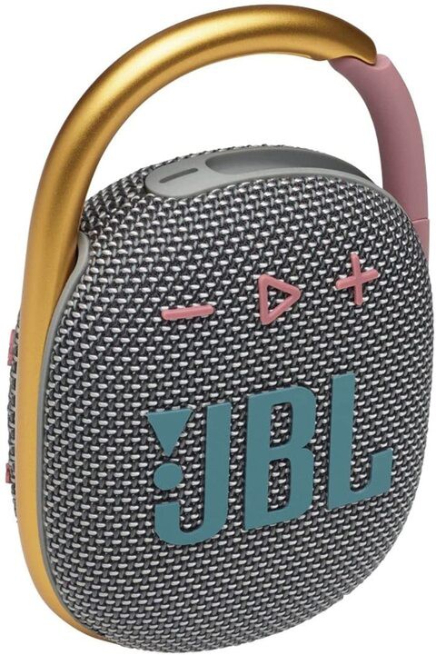 JBL CLIP 4 Ultra-portable Waterproof Speaker, Gray