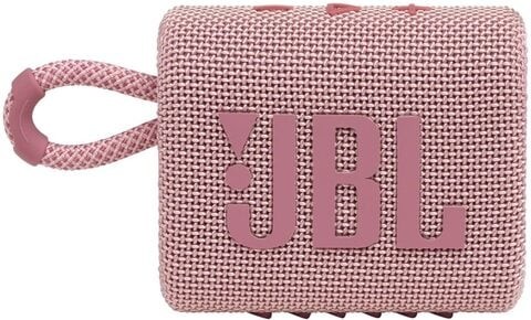 JBL GO 3 Portable Bluetooth Speaker, Pink