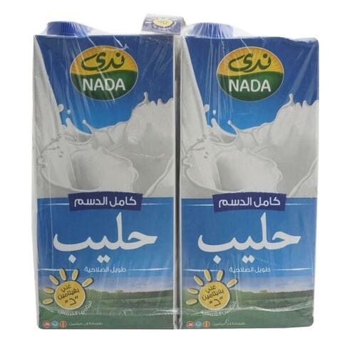 Nada Full Cream Milk 1 Liter x Pack of 4